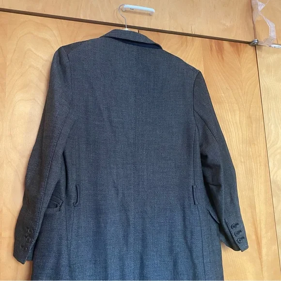 3.1 Phillip Lim Oversized Grey Trench Coat (sz 6) - Picture 6 of 14